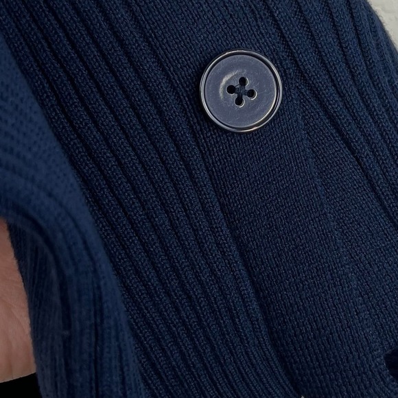 Maeve by Anthropologie Plaid Puff Sleeve Mini Ribbed Sweater Dress Size Small - Picture 5 of 7